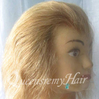 We offer hand crafted full lace wigs with various types of knotting. We also provide customise solution for specific requirement.